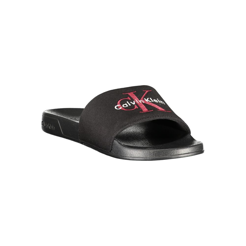 Calvin Klein Black Polyester Men's Slipper - Image 2