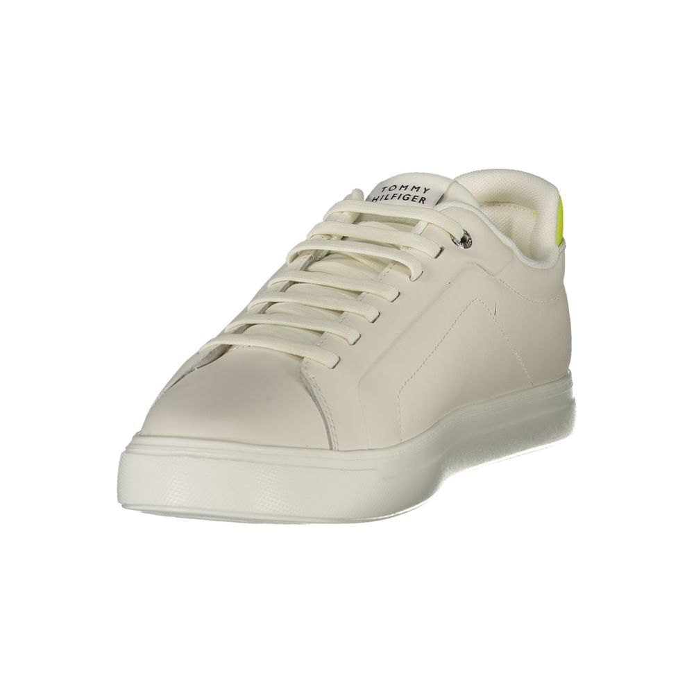 Tommy Hilfiger Bianco Poliuretano Uomo Sneaker - Image 3