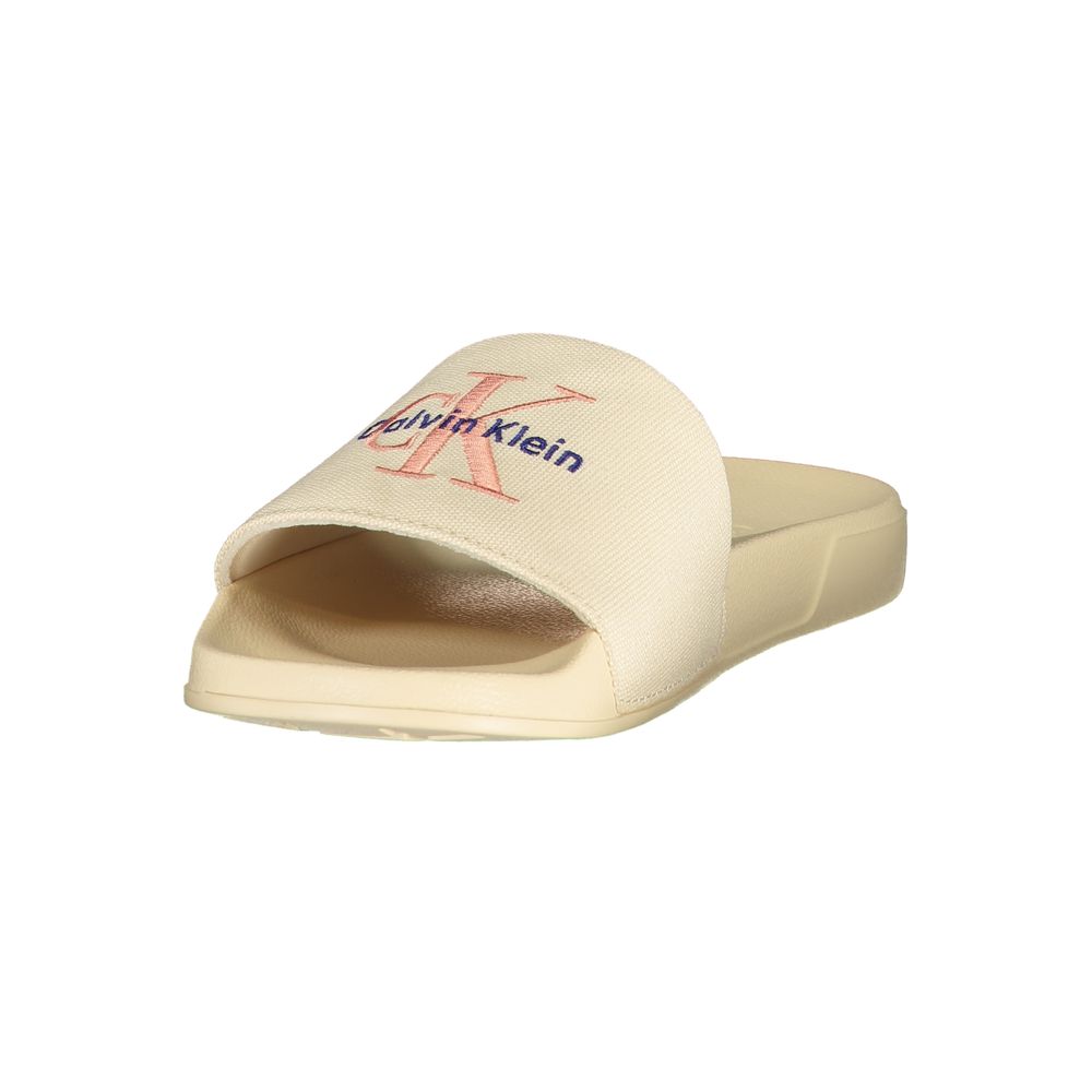 Calvin Klein Beige Polyester Women Shoe - Image 3