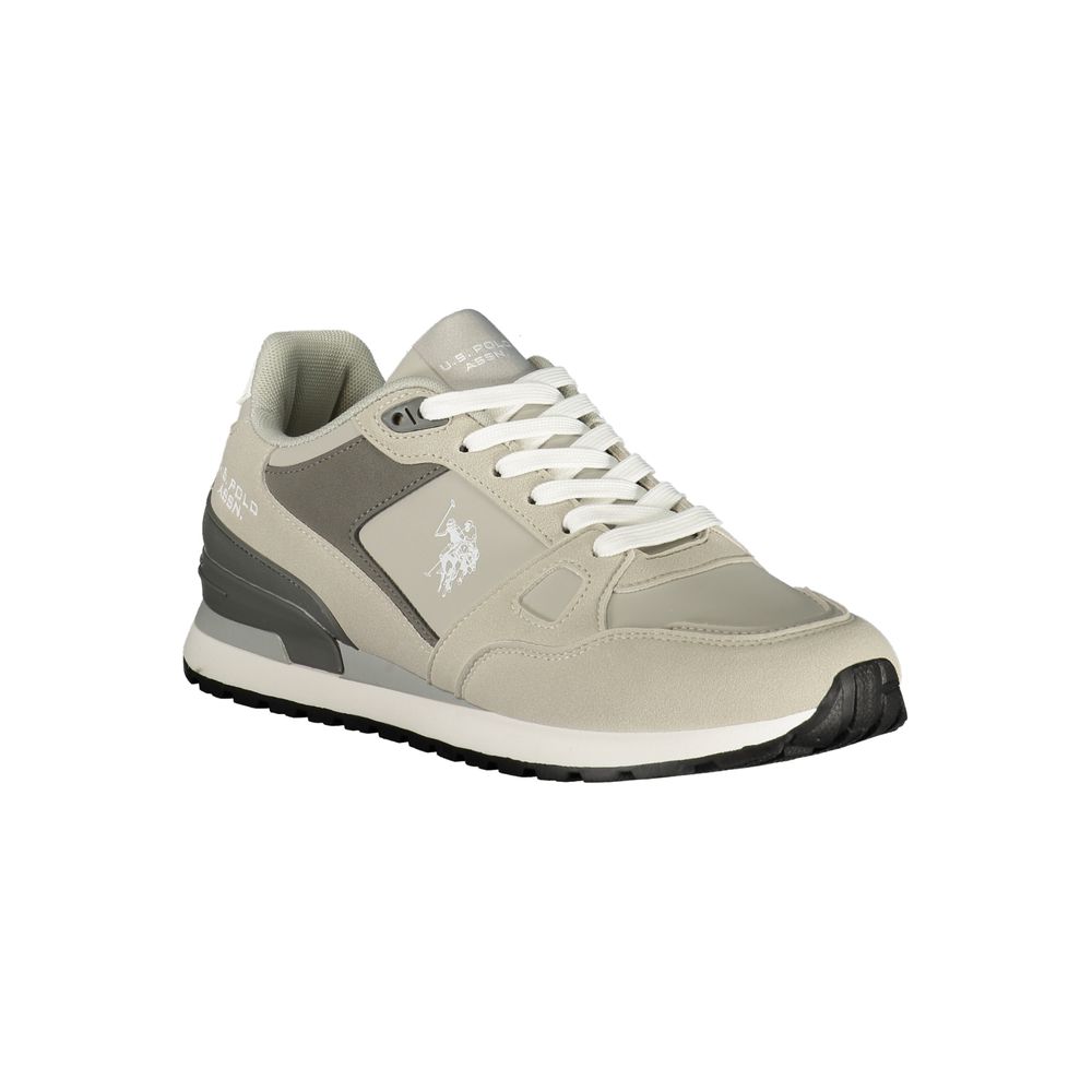 U.S. POLO ASSN. Grey Polyurethane Men's Sneaker - Image 2