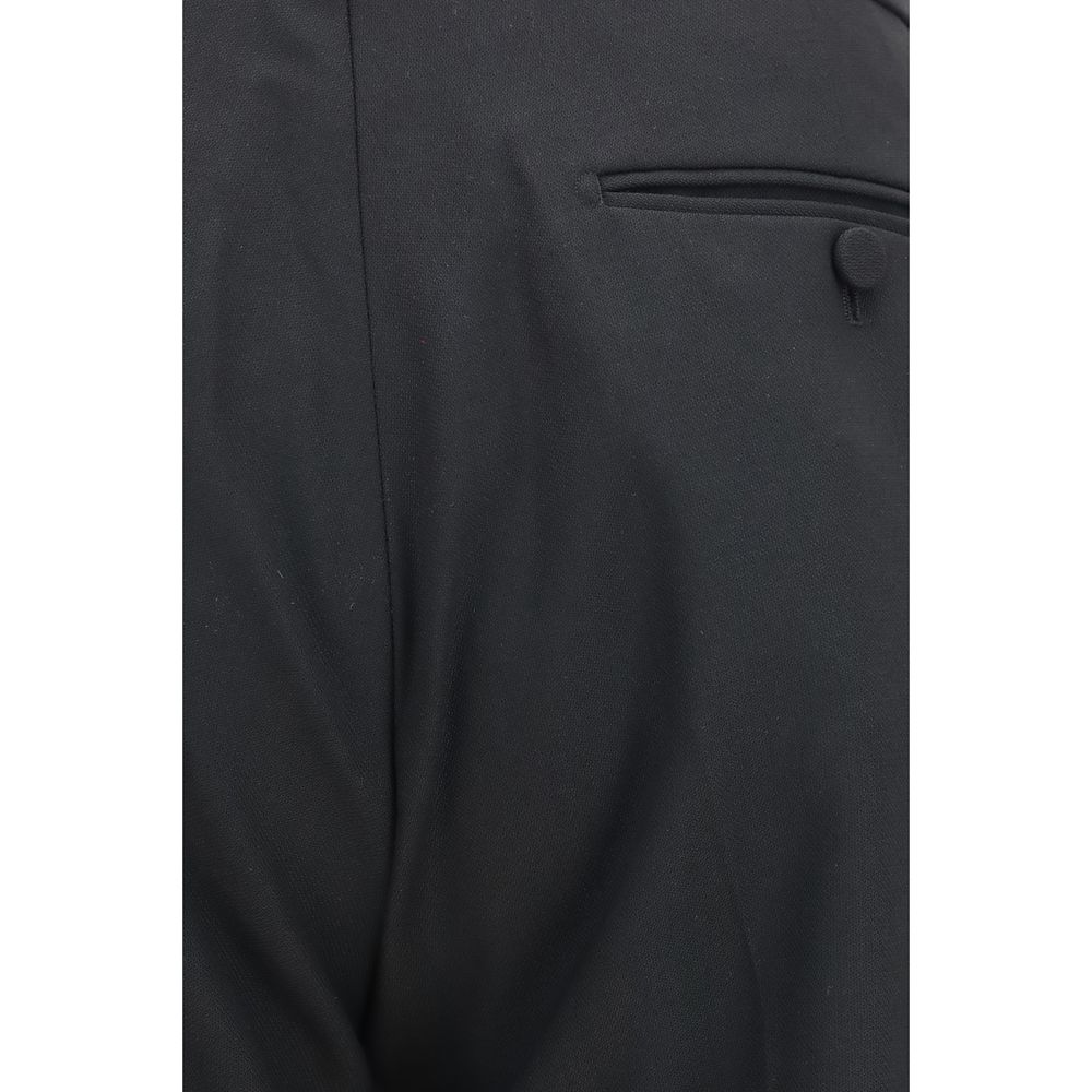 Tom Ford Black Wool Oves Aries Dress Pants - Image 3