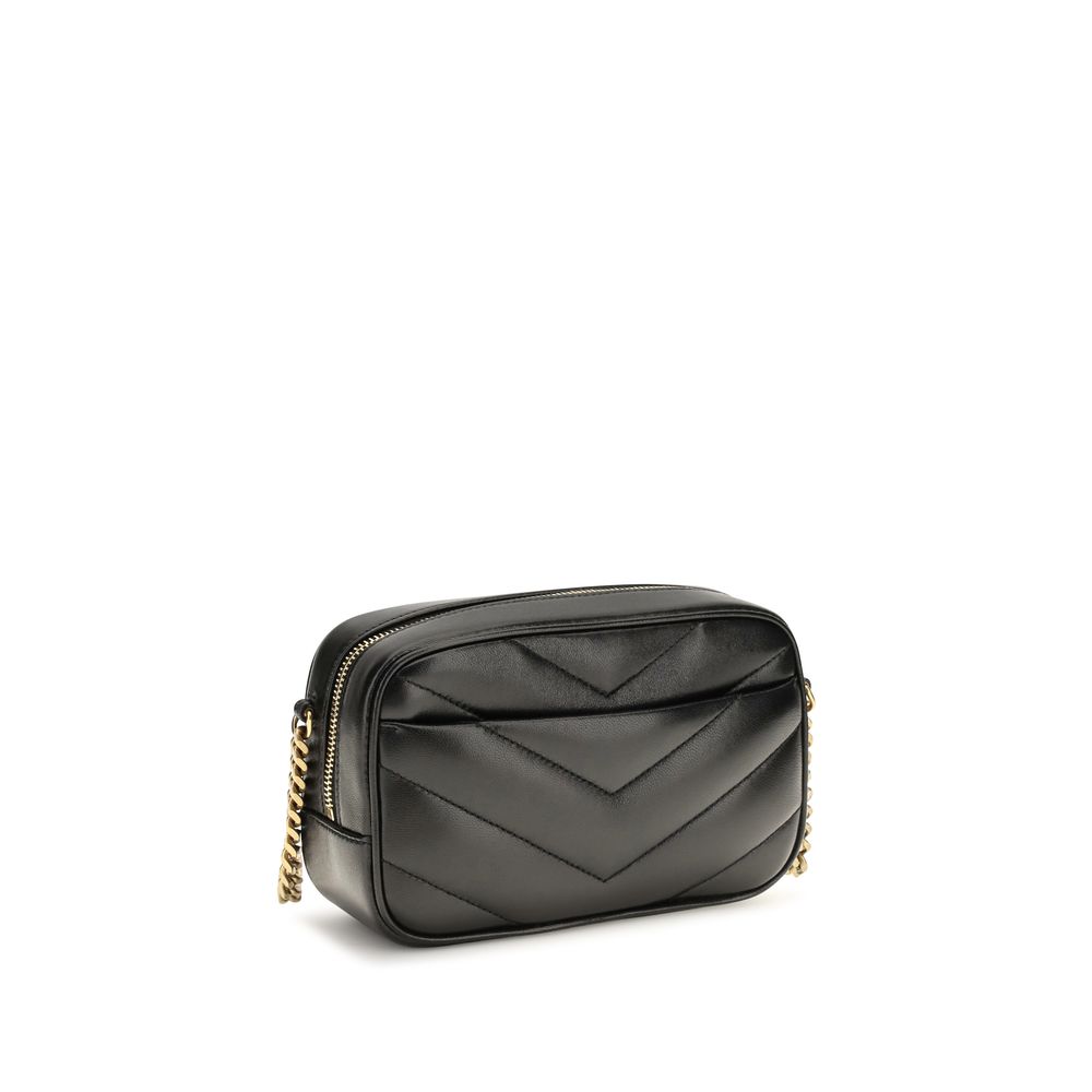 Saint Laurent Black Lamb Ovis Aries Shoulder Bag - Image 3