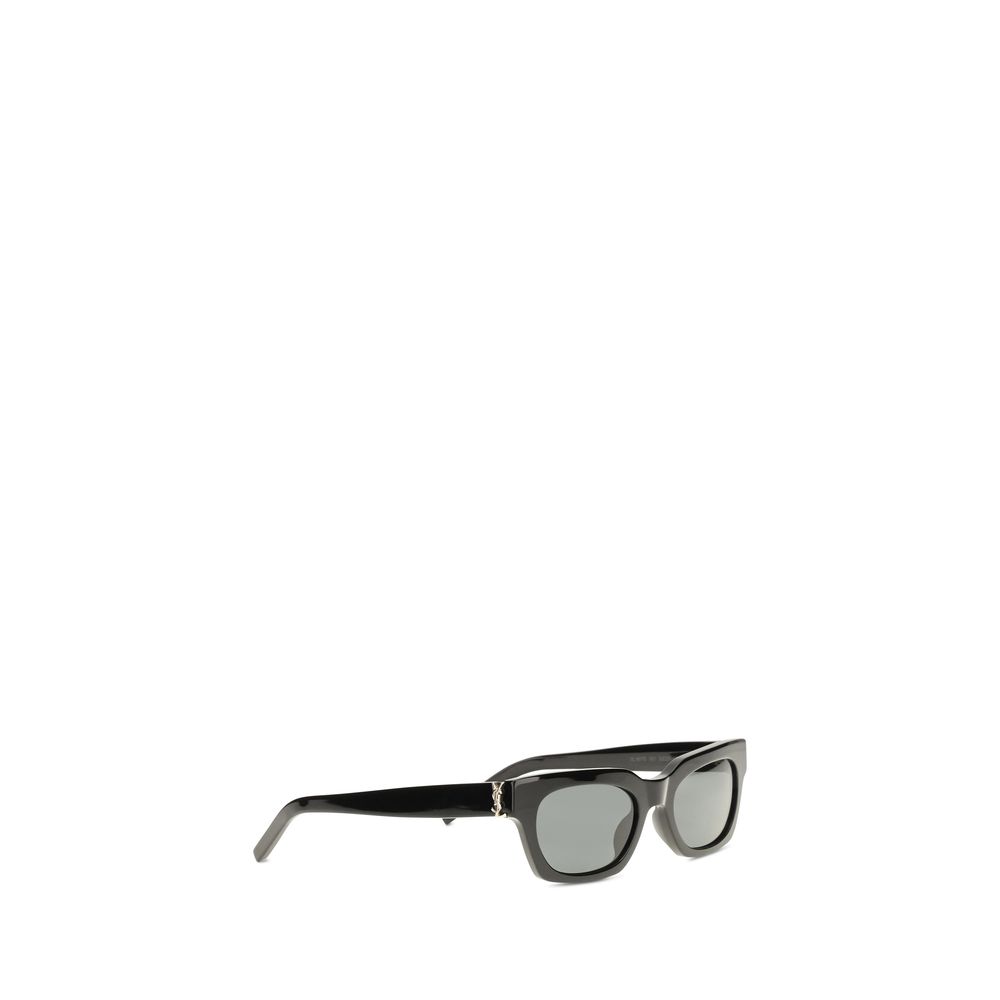 Saint Laurent Black Acetate Sunglasses - Image 2