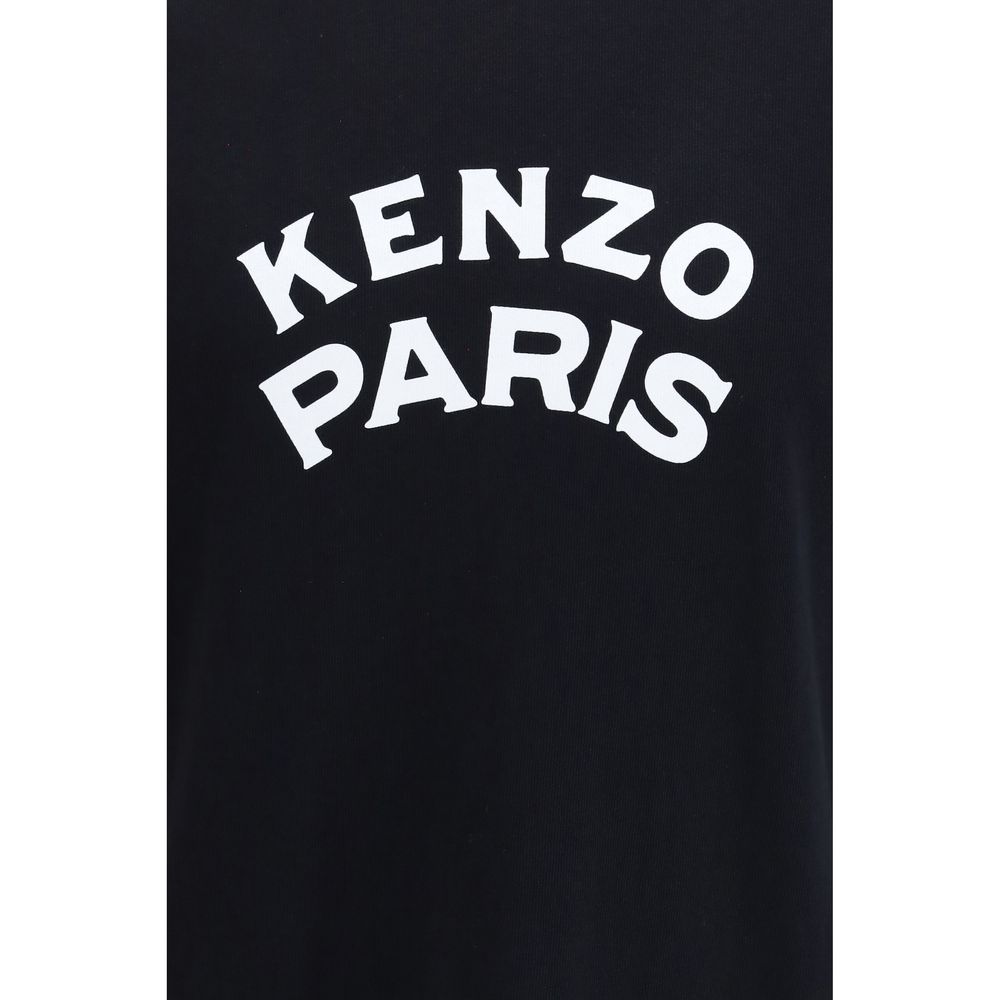 Kenzo Black Cotton T-Shirt - Image 3