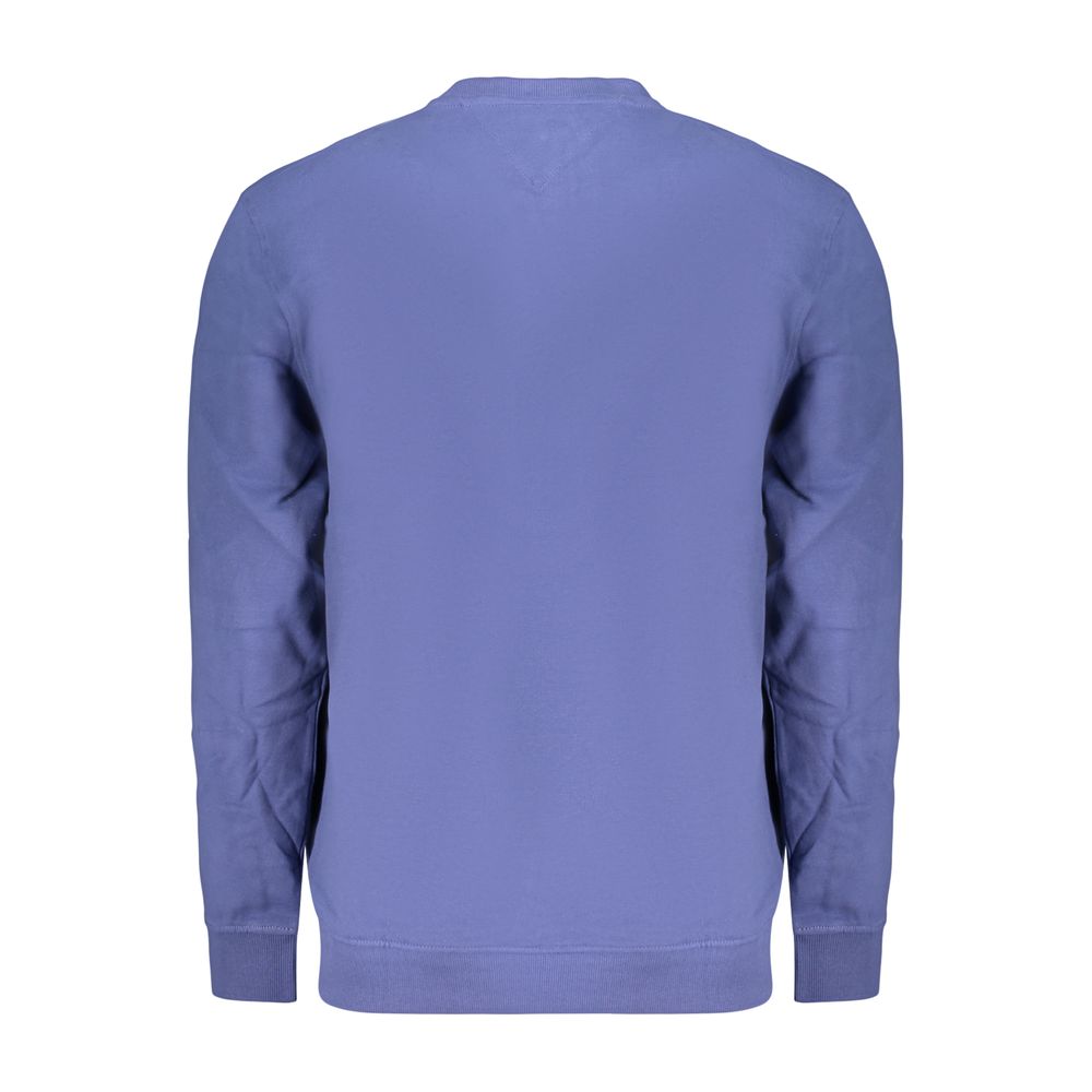 Tommy Hilfiger Blue Cotton Men's Sweatshirt - Image 2
