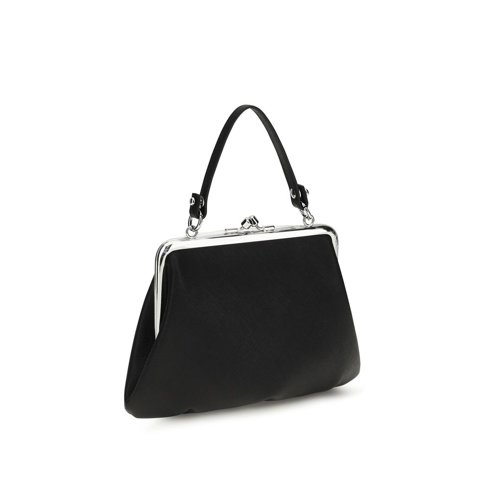 Vivienne Westwood Black Polyethylene Handbag - Image 3