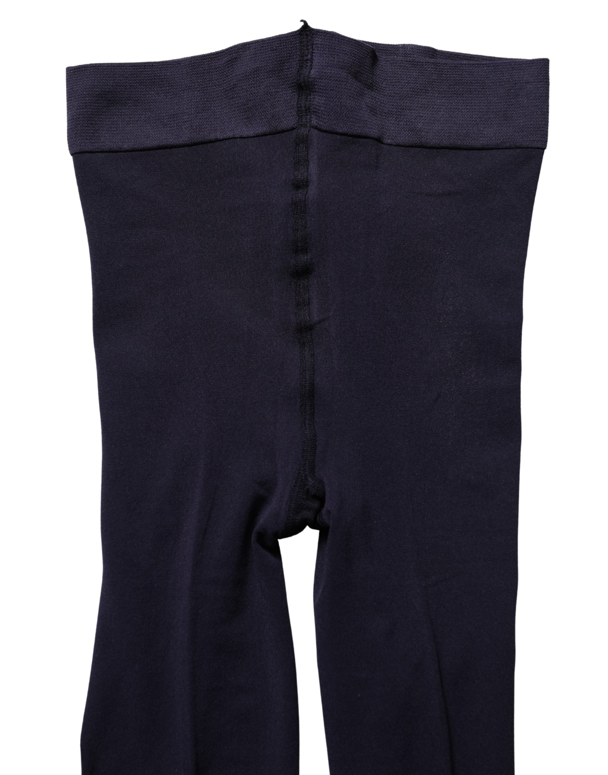 Dolce & Gabbana Dark Blue Nylon Sheer Tights Stockings Socks - Image 5
