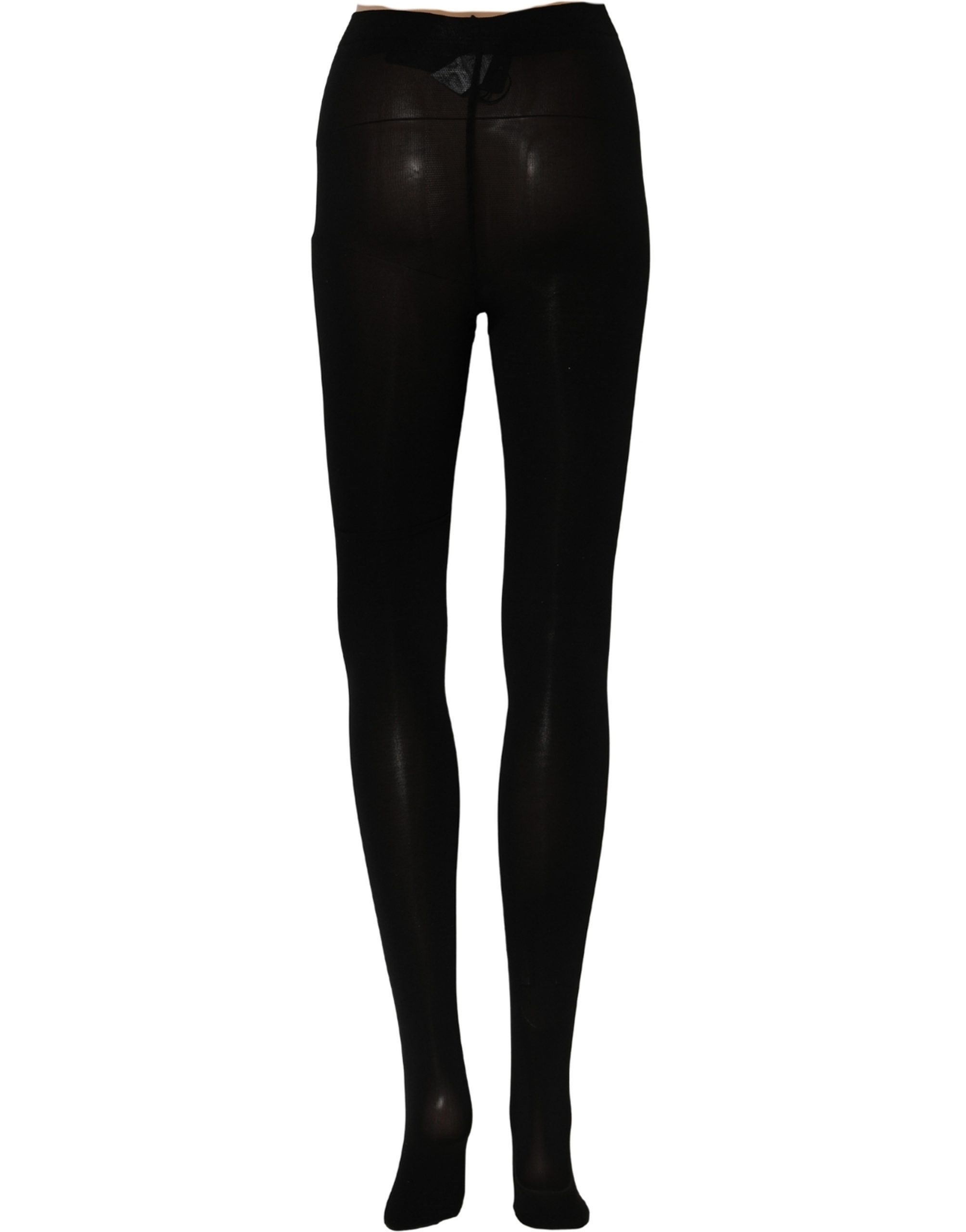 Dolce & Gabbana Black Nylon Sheer Tights Stockings Pantyhose Socks - Image 4