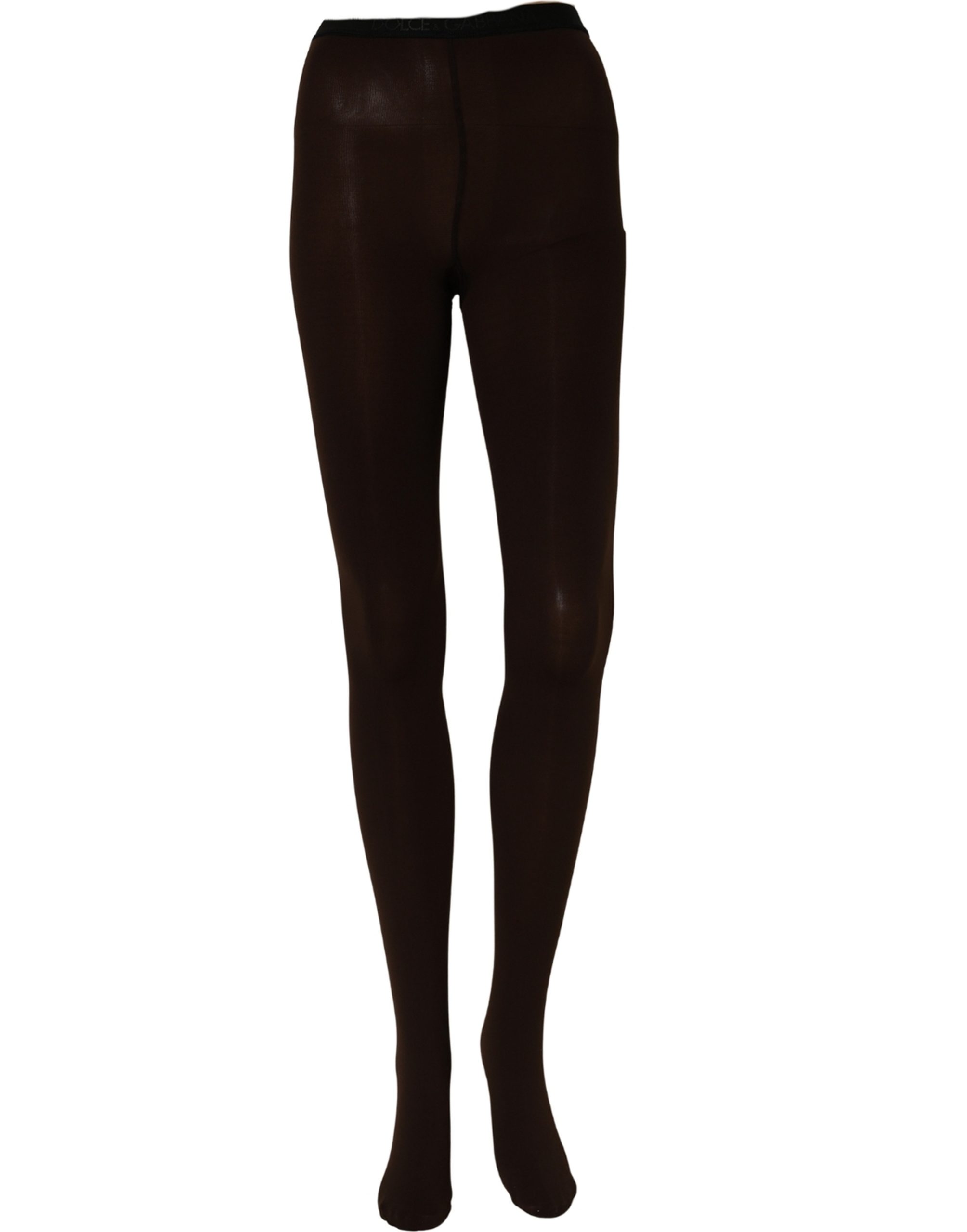 Dolce & Gabbana Brown Nylon Tights Stockings Pantyhose Socks - Image 2