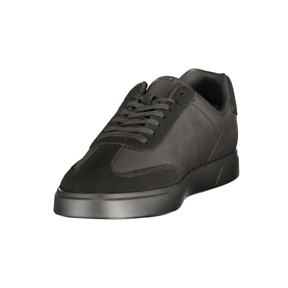 Calvin Klein Black Polyester Men's Sneaker - Image 3