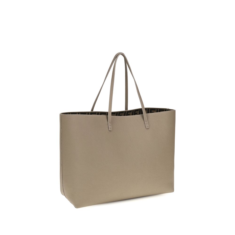 Fendi Beige Calf Leather Bos Taurus Shoulder Bag - Image 2