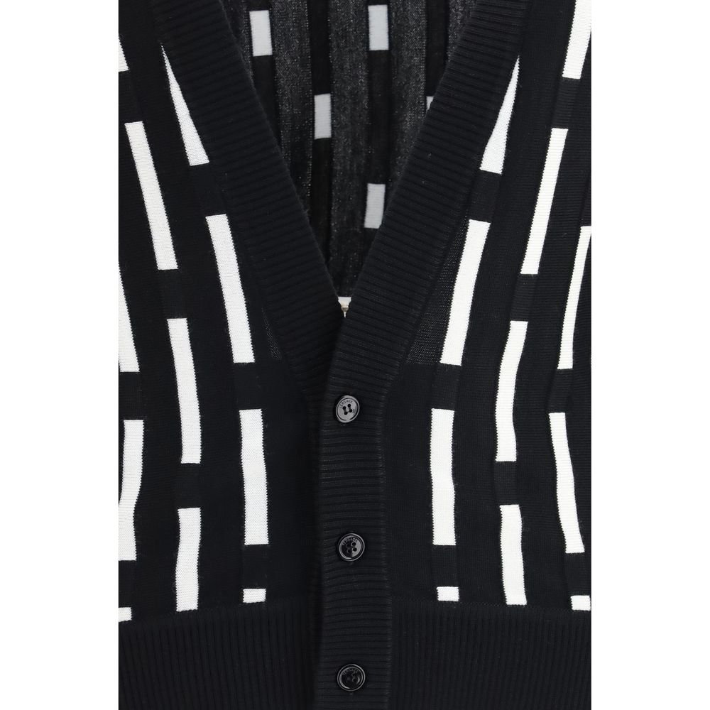 Versace Multicolor Wool Oves Aries Cardigan - Image 3