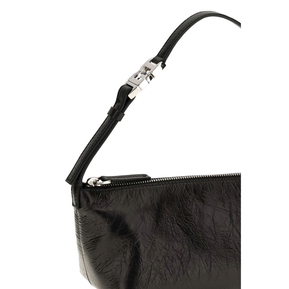 Fendi Black Calf Leather Bos Taurus Clutch Bag - Image 4