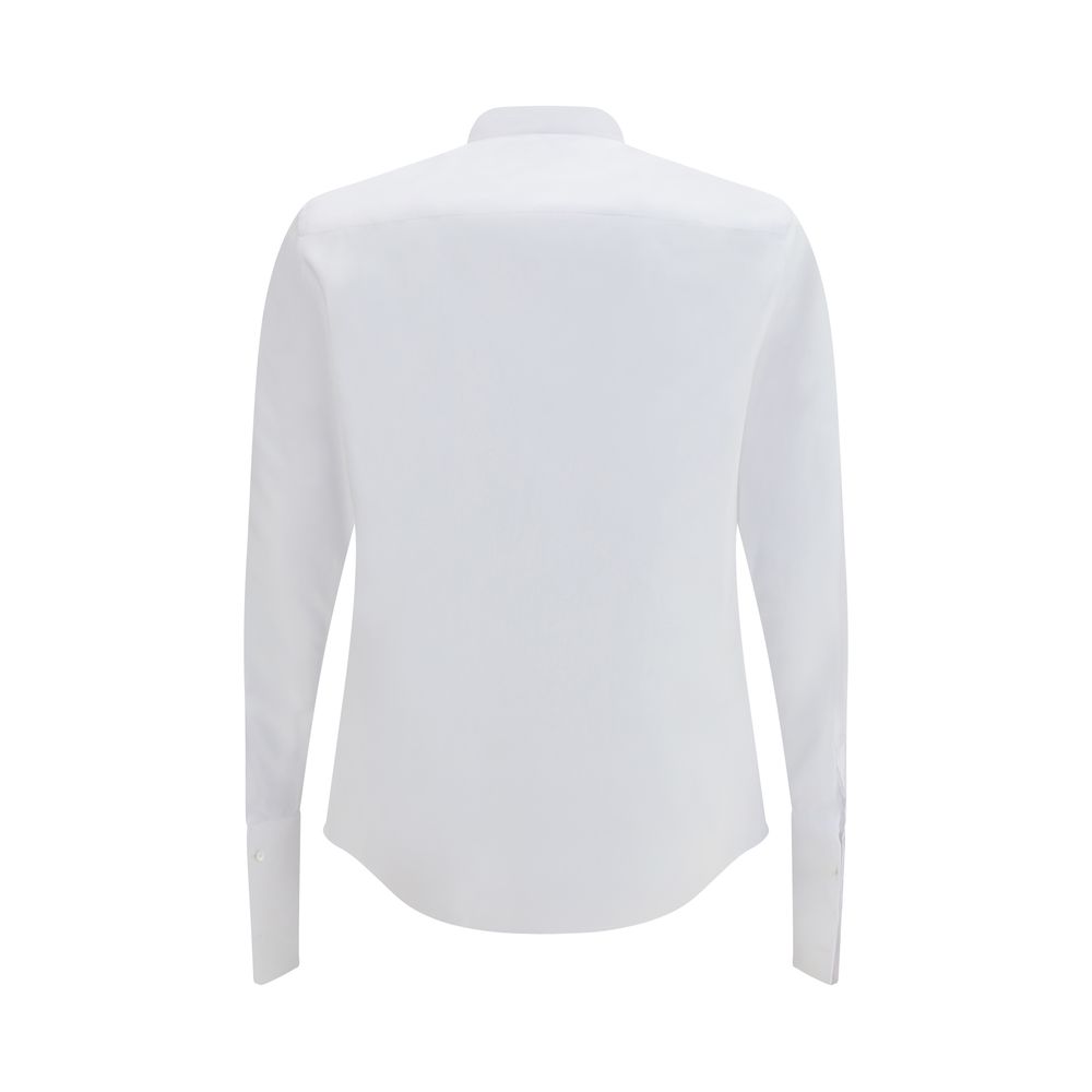 Fendi White Cotton Dress Shirt - Image 2