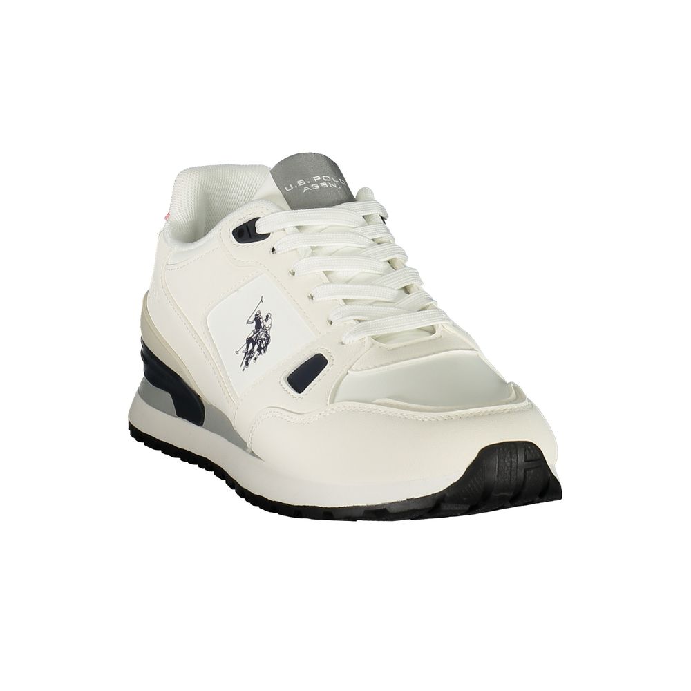 U.S. POLO ASSN. White Polyurethane Mens Sneaker - Image 2