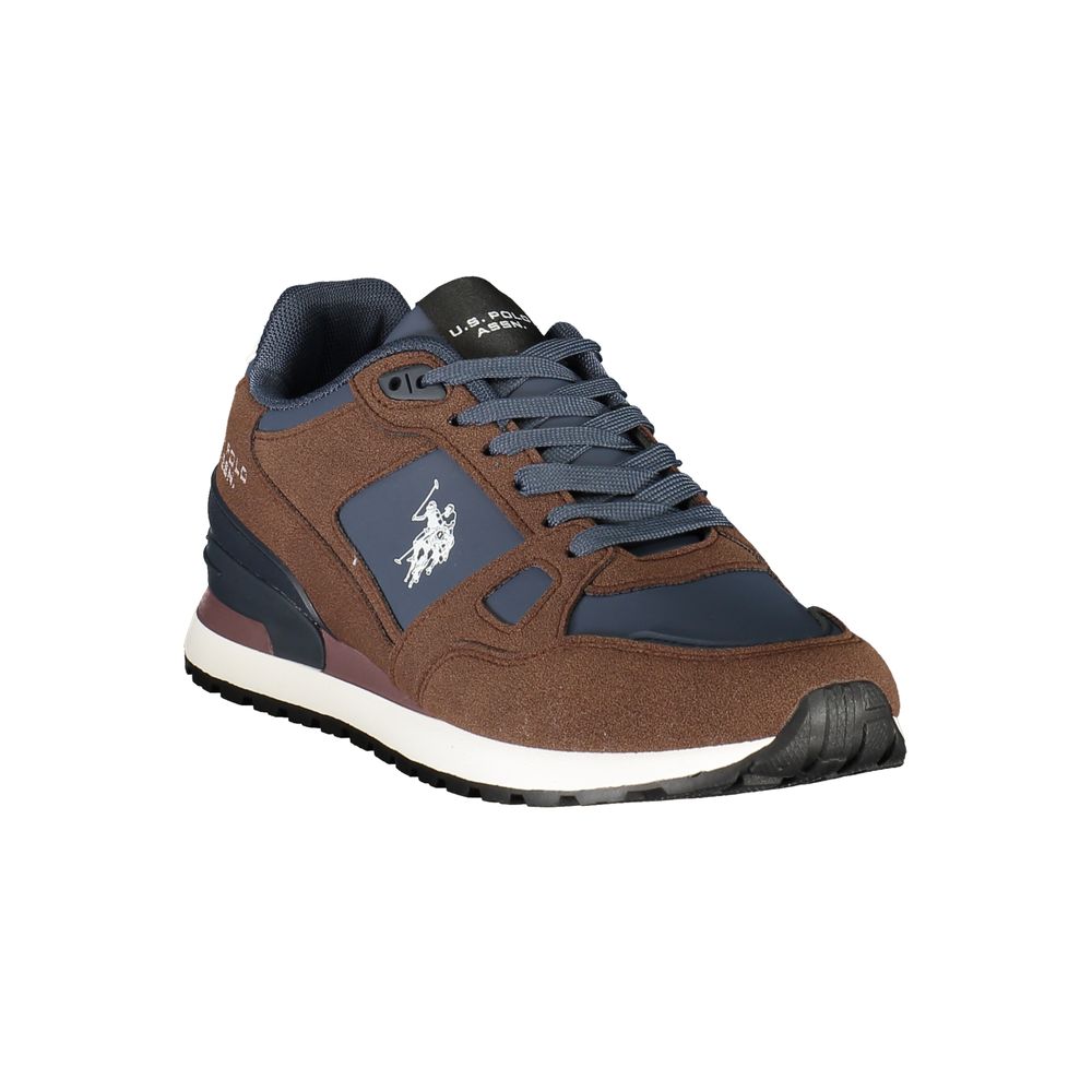 U.S. POLO ASSN. Brown Polyurethane Men's Sneaker - Image 2