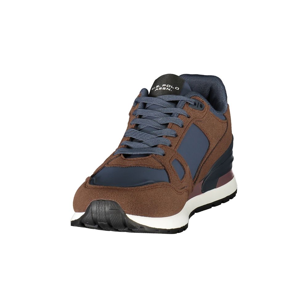 U.S. POLO ASSN. Brown Polyurethane Men's Sneaker - Image 3