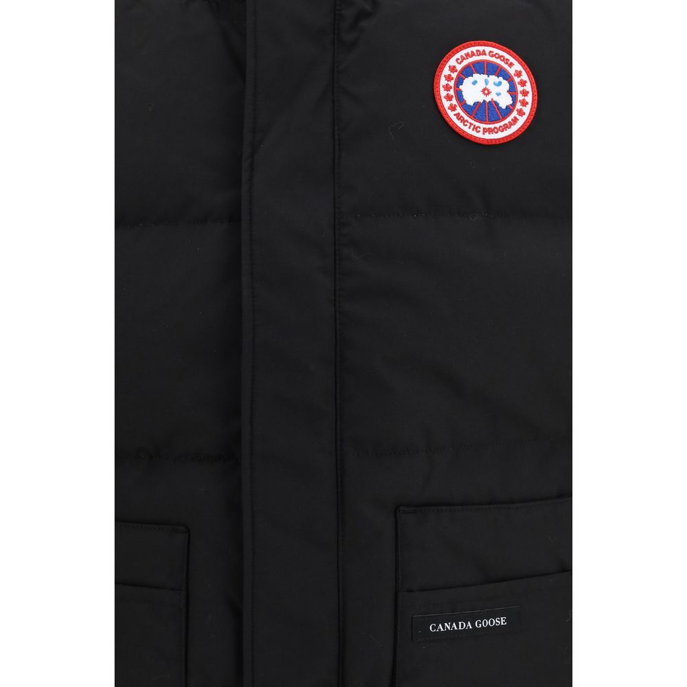 Canada Goose Black Recycled Polyester Sleeveless Jacket - Image 3
