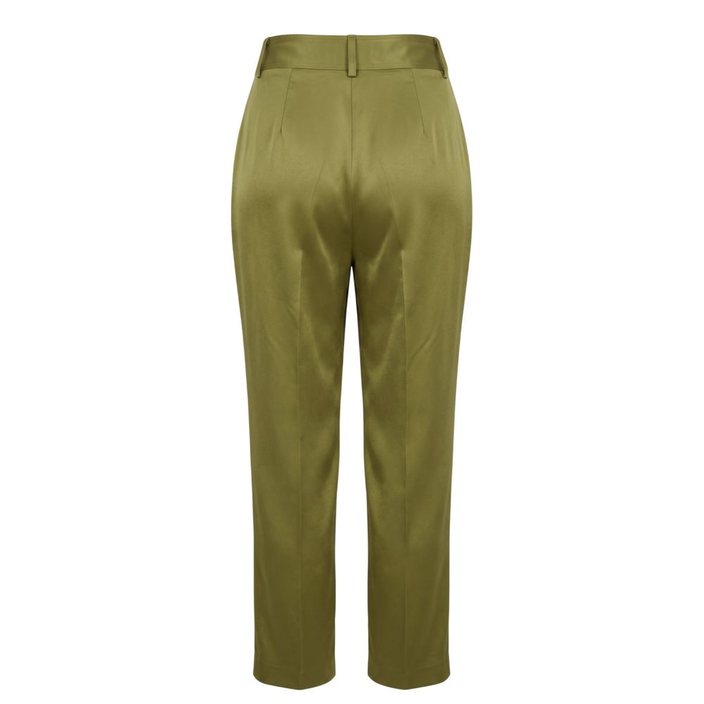 Trussardi Green Viscose Women Pants - Image 2