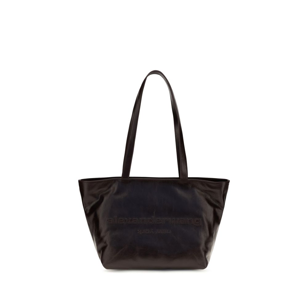 Alexander Wang Brown Calf Leather Bos Taurus Shoulder Bag