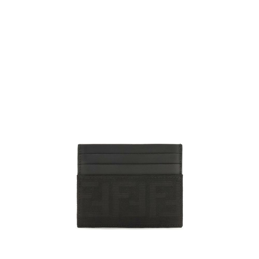Fendi Black Polyester Wallet - Image 2