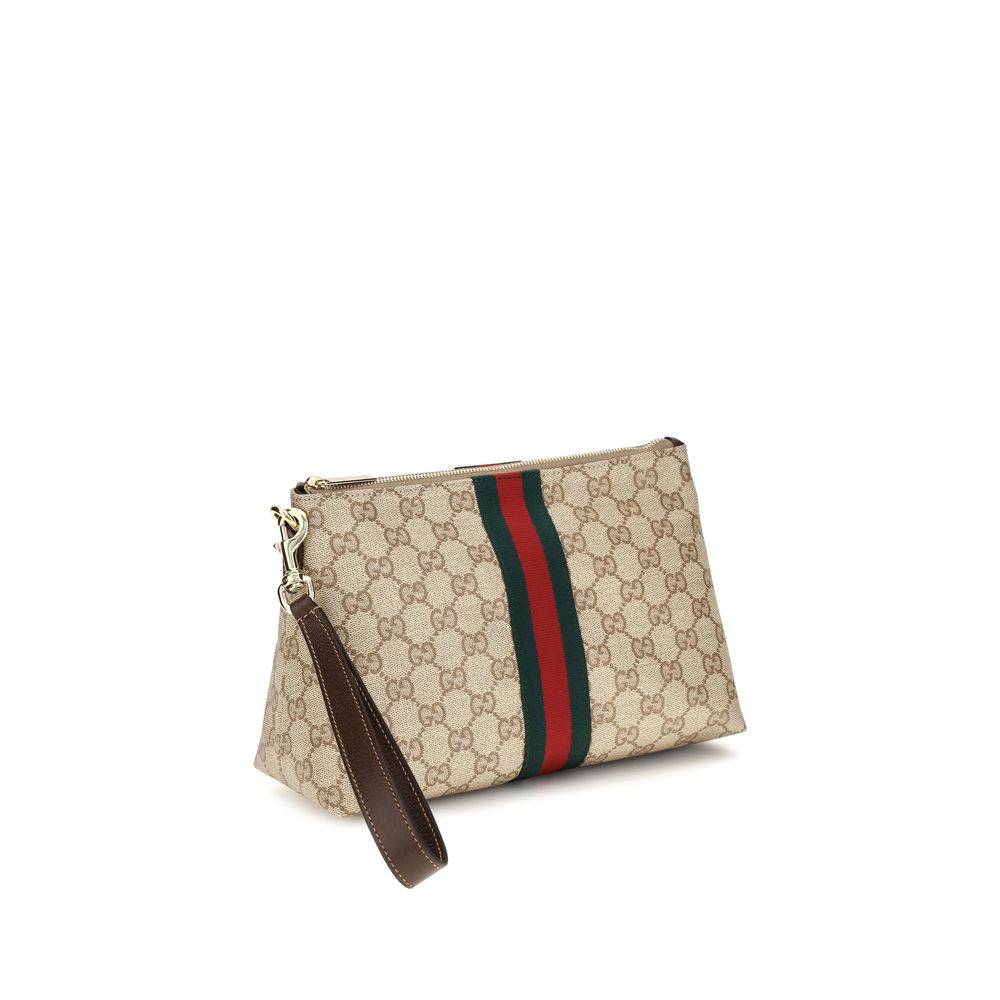Gucci Beige Fabric Handbag - Image 2
