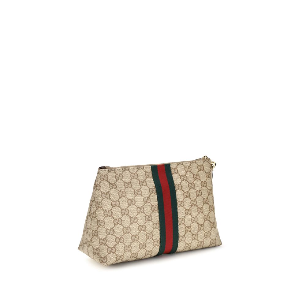 Gucci Beige Fabric Handbag - Image 3