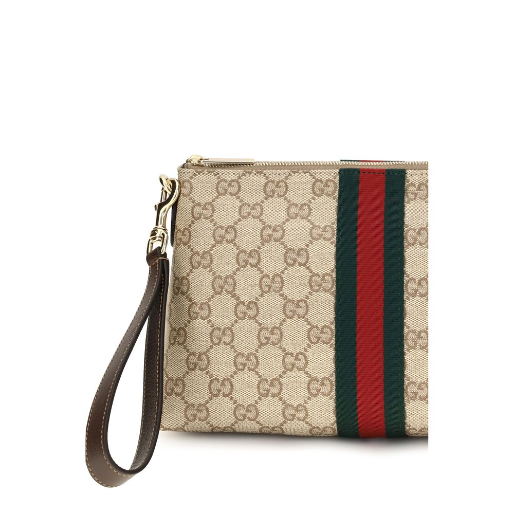 Gucci Beige Fabric Handbag - Image 4