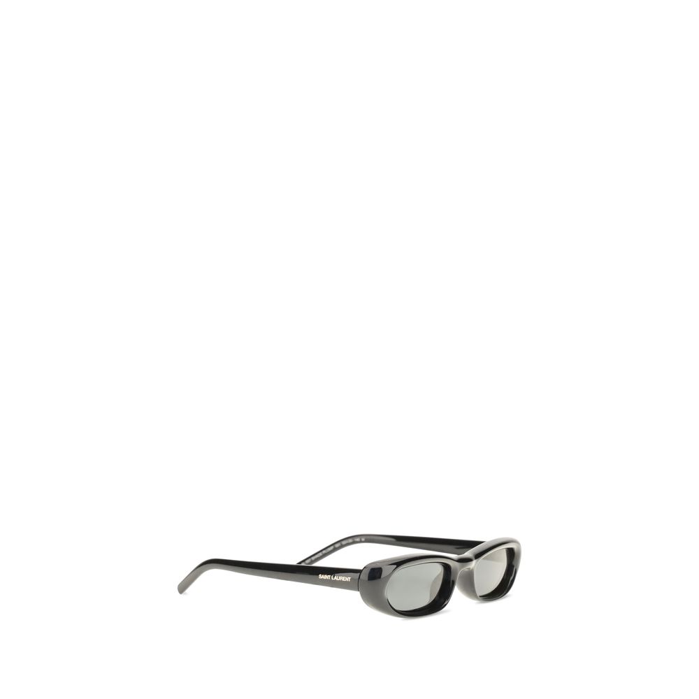 Saint Laurent Black Acetate Sunglasses - Image 2