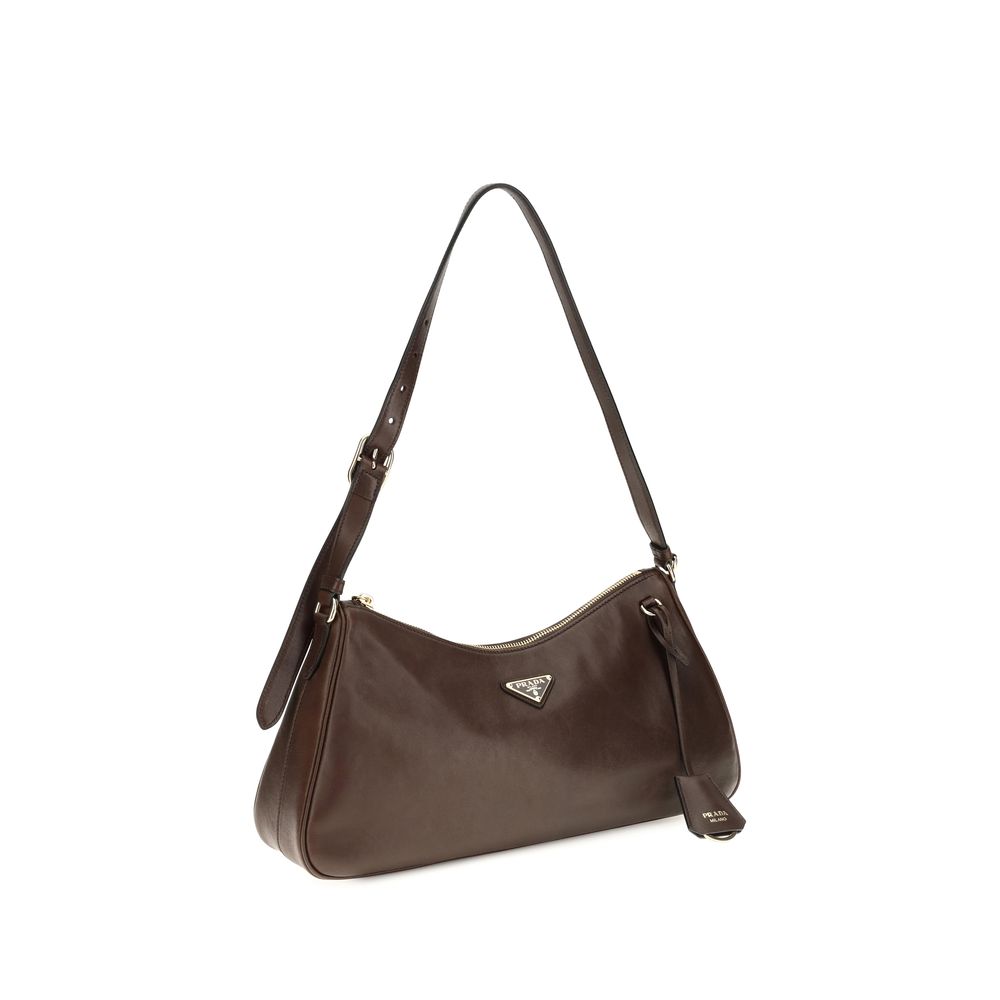 Prada Brown Calf Leather Bos Taurus Shoulder Bag - Image 2