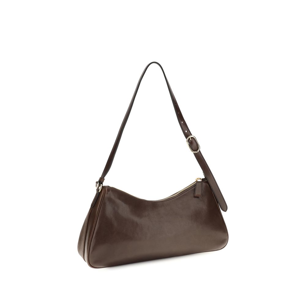 Prada Brown Calf Leather Bos Taurus Shoulder Bag - Image 3
