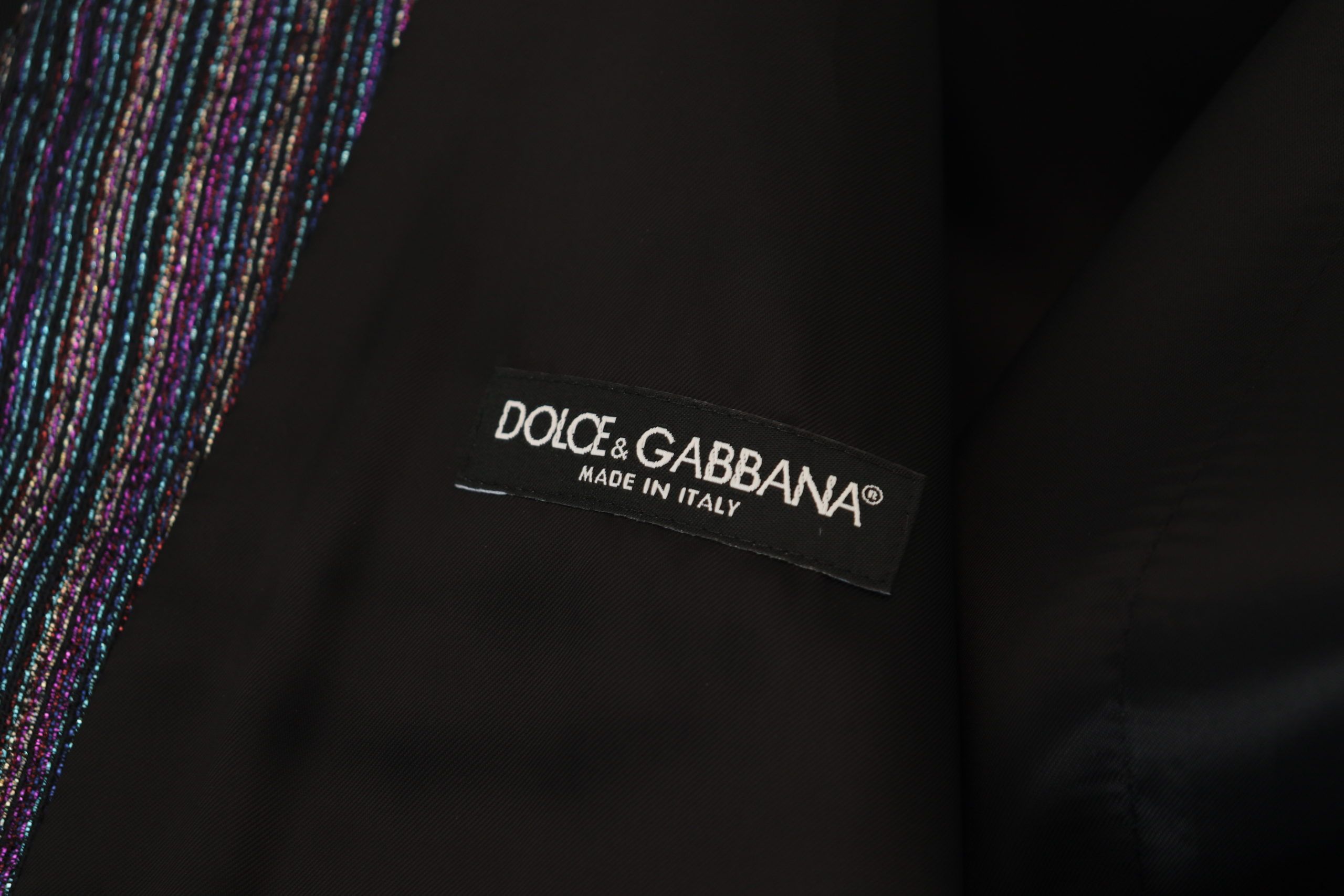 Dolce & Gabbana Multicolor Polyester Waistcoat Dress Formal Vest - Image 7