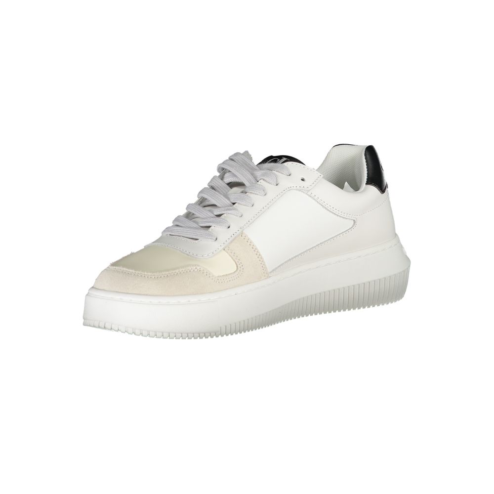 Calvin Klein Bianco Leather Women Sneaker - Image 2