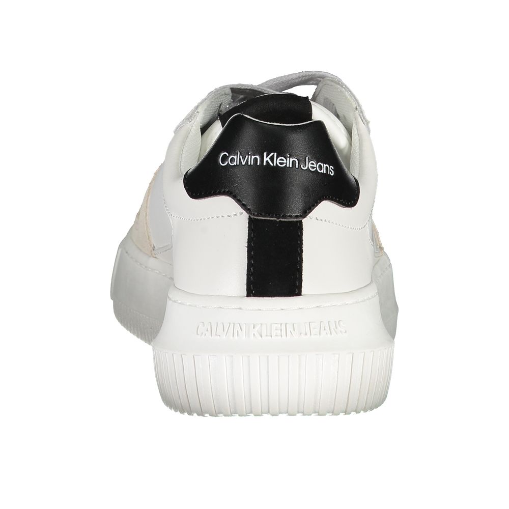Calvin Klein Bianco Leather Women Sneaker - Image 3