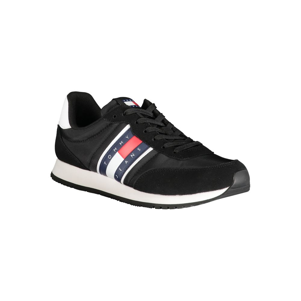 Tommy Hilfiger Nero Polyester Men Sneaker - Image 2