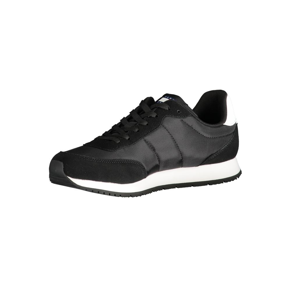 Tommy Hilfiger Nero Polyester Men Sneaker - Image 3