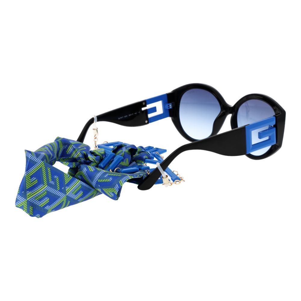 Guess Black Plastic Sunglasses - Image 3