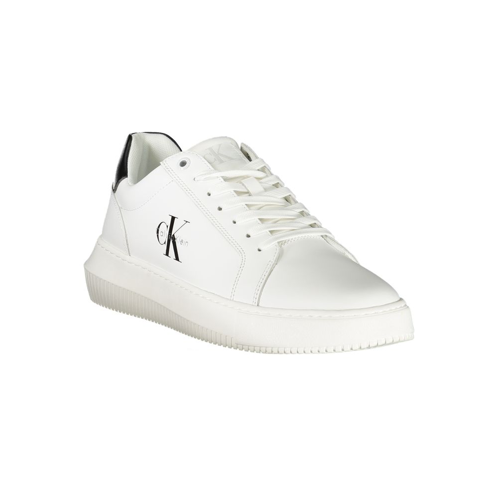 Calvin Klein Bianco Polyurethane Men Sneaker - Image 2