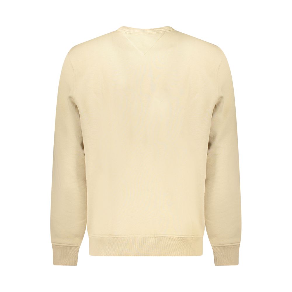 Tommy Hilfiger Beige Cotton Men Sweatshirt - Image 2