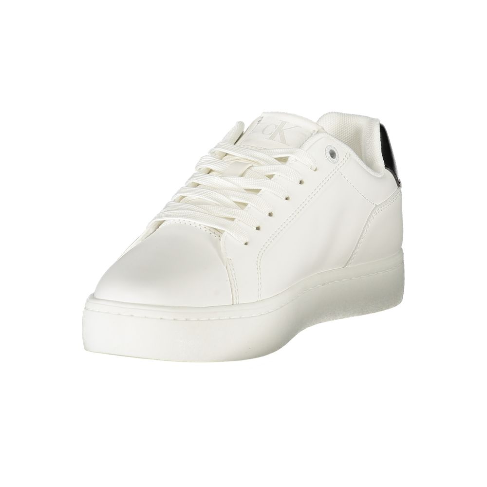 Calvin Klein Bianco Polyurethane Women Sneaker - Image 3