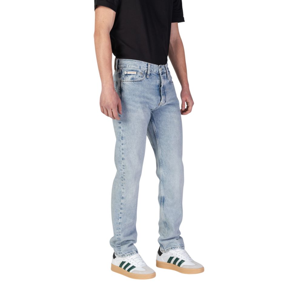 Calvin Klein Jeans Light Blue Organic Cotton Relaxed Fit Jeans - Image 3