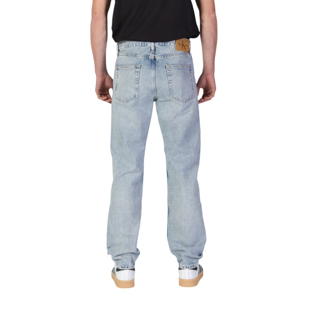 Calvin Klein Jeans Light Blue Organic Cotton Relaxed Fit Jeans - Image 4