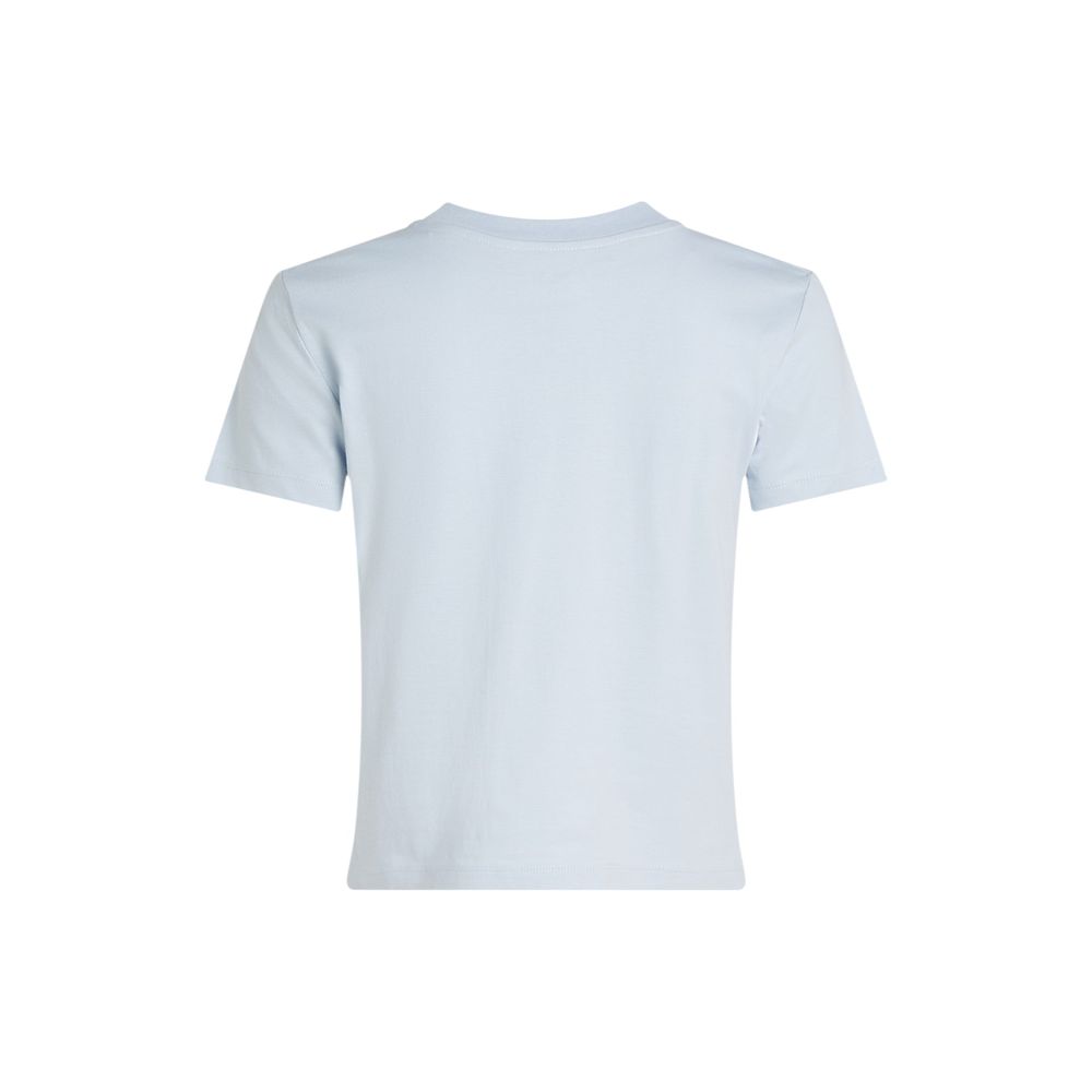 Calvin Klein Jeans Blue Recycled Cotton T-Shirt - Image 2