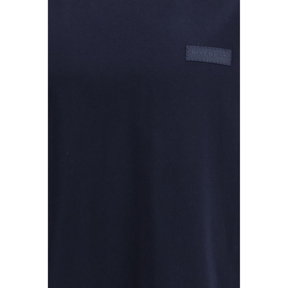 Givenchy Blue Cotton T-Shirt - Image 3