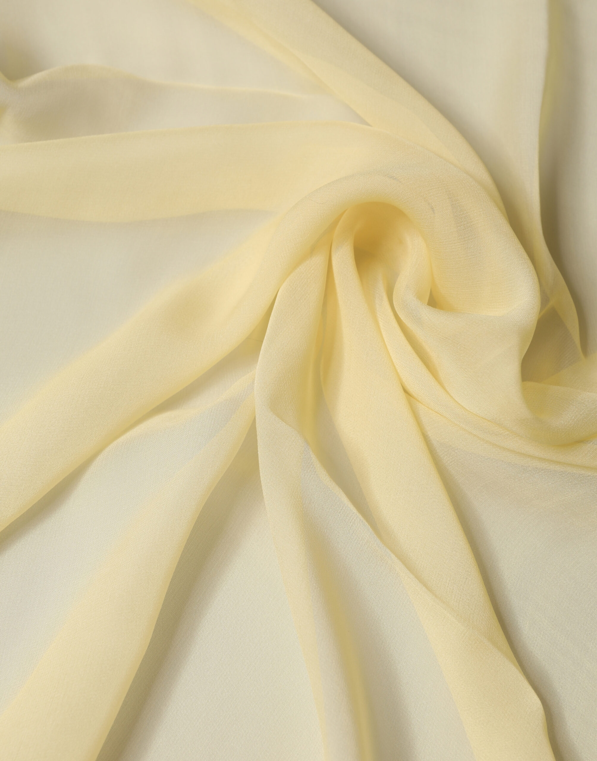 Dolce & Gabbana Light Yellow Silk Wrap Shawl Foulard 100cm x 99cm Scarf - Image 4