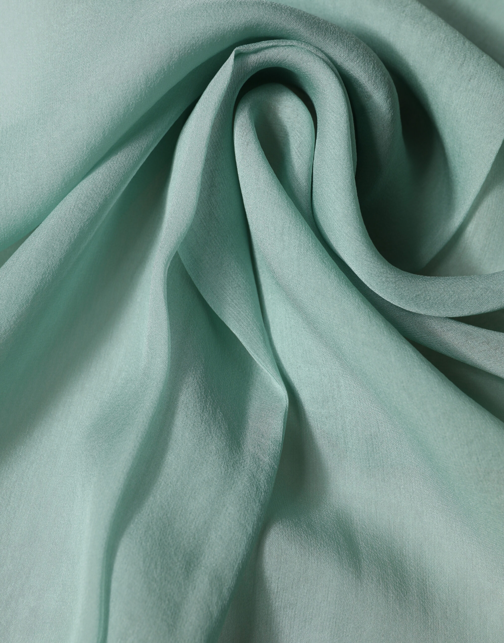 Dolce & Gabbana Teal Silk Sash Wrap Foulard Stole 292cm x 19cm Scarf - Image 4