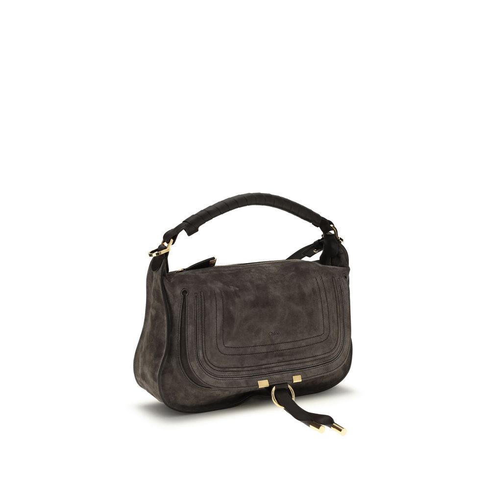 ChloƩ Brown Calf Leather Bos Taurus Shoulder Bag - Image 2