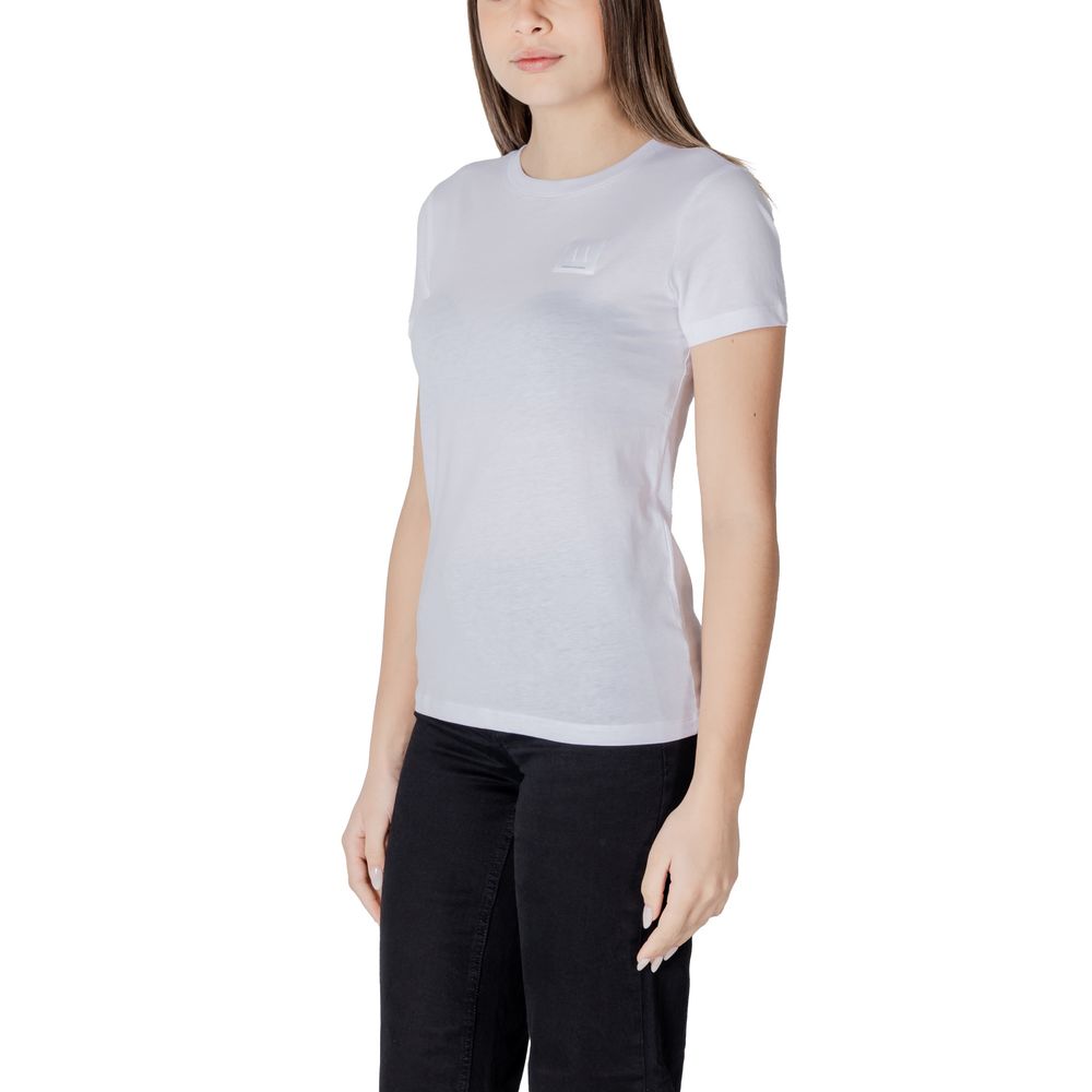 Armani Exchange White Cotton T-Shirt - Image 4