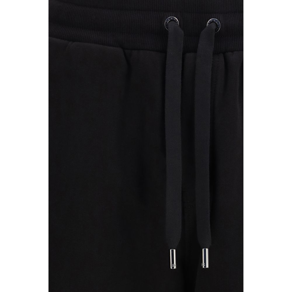 Dolce & Gabbana Black Cotton Casual Pants - Image 3