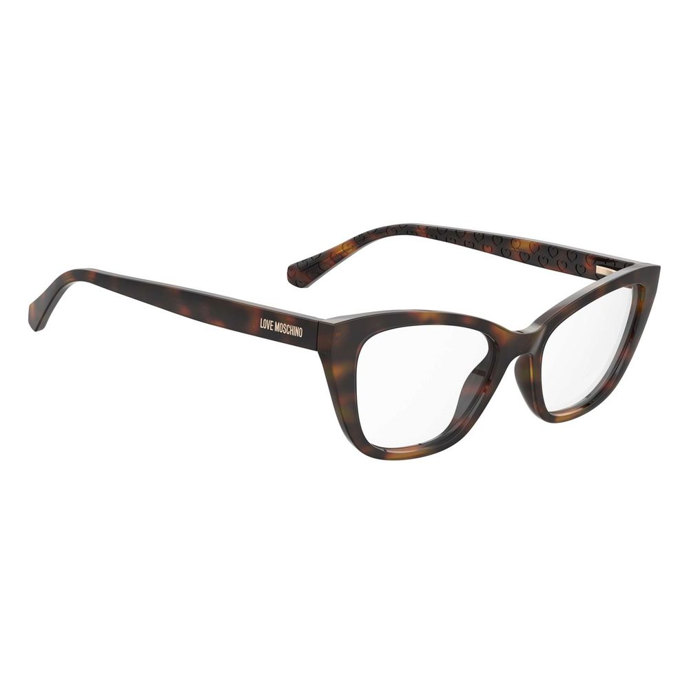 Love Moschino Brown Cellulose Propionate Glasses (Frames) - Image 3